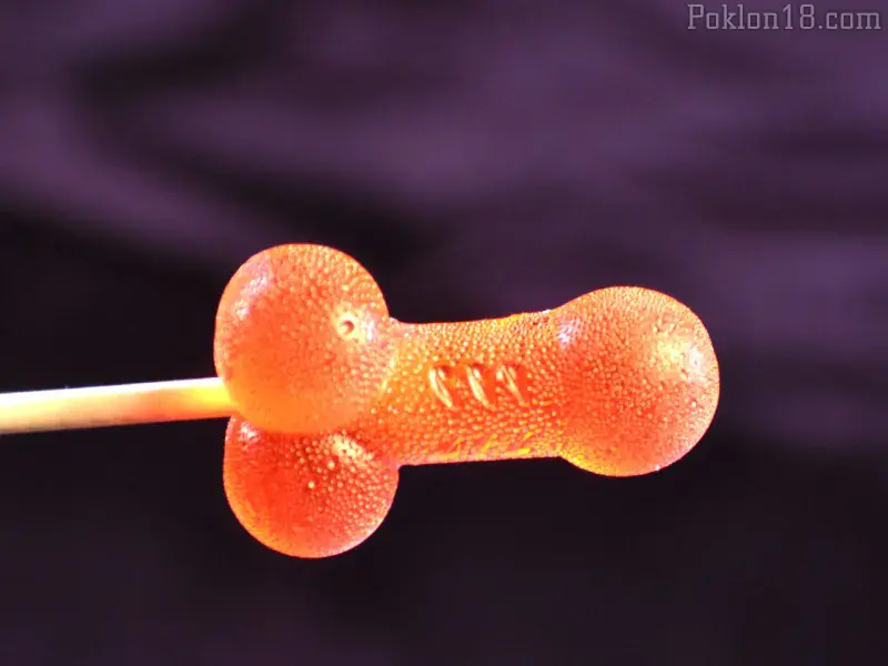 Četiri  mini Penisa na štapiću