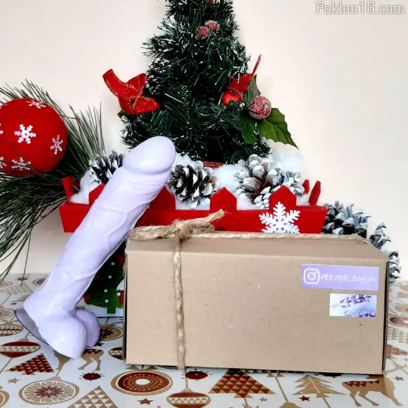 Ljubicasti penis sapun sa vakumskom čašicom