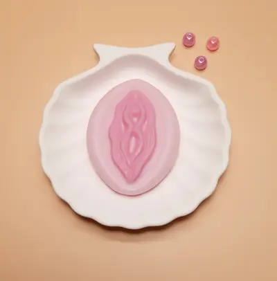 Sapun «Vagina» roze