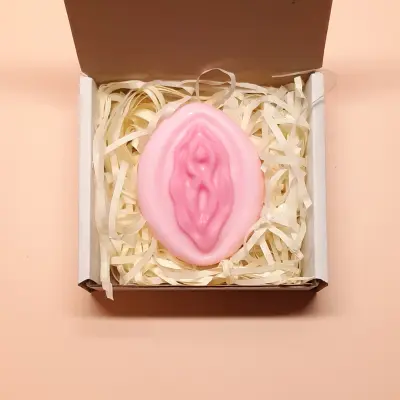 Sapun «Vagina» roze