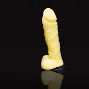 Sapun «Penis» sa leplivim gumicom žuti